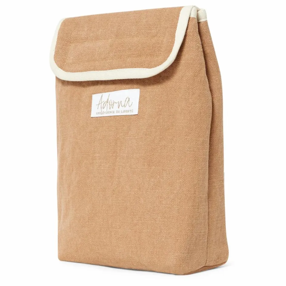 Enfant Adorna Vaisselle Enfant|Art De La Table*Lunch bag isotherme en lin |