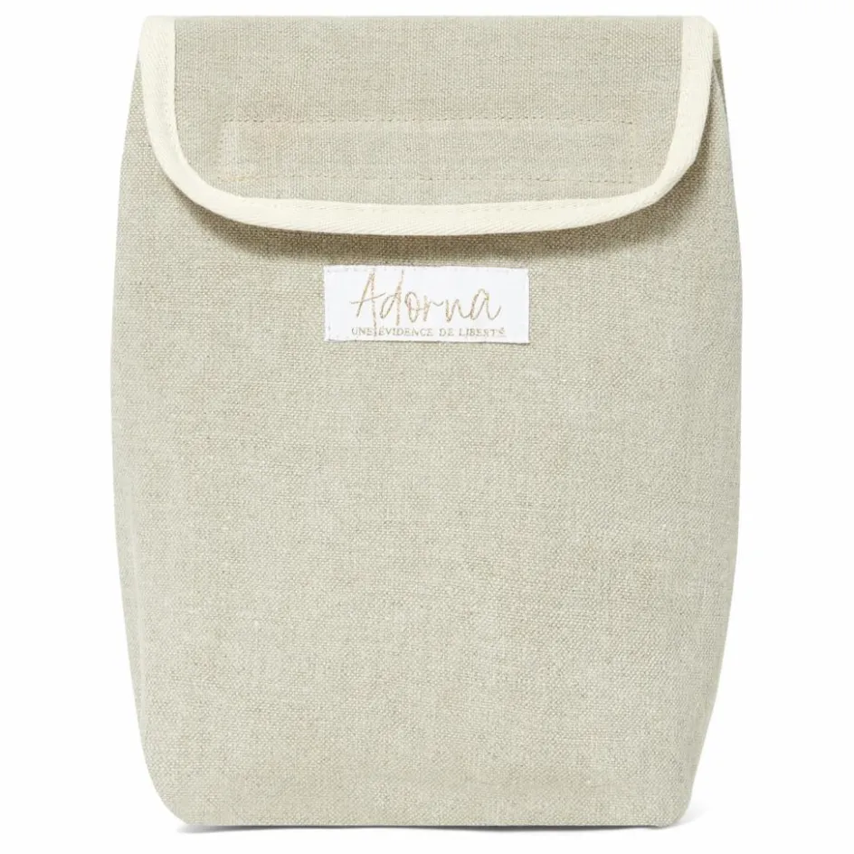 Sale Adorna Lunch bag isotherme en lin Naturel