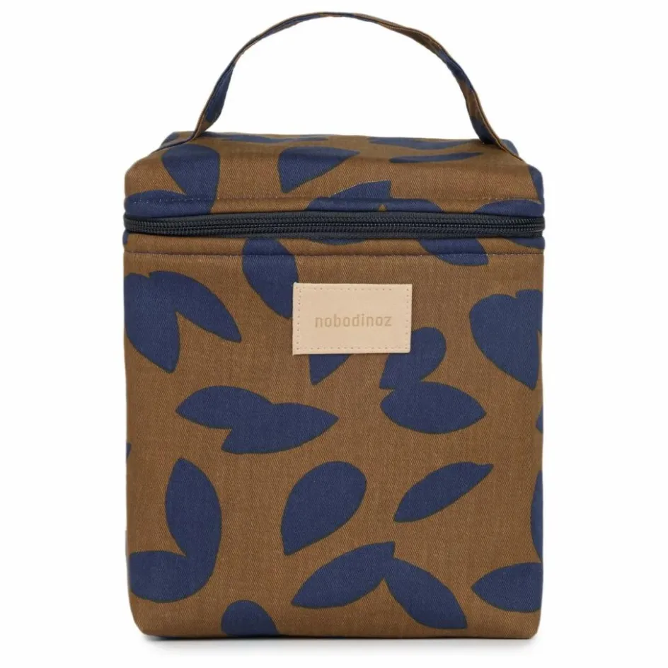 Enfant Nobodinoz Vaisselle Enfant*Lunch bag isotherme Hyde Park Blue Leaves |
