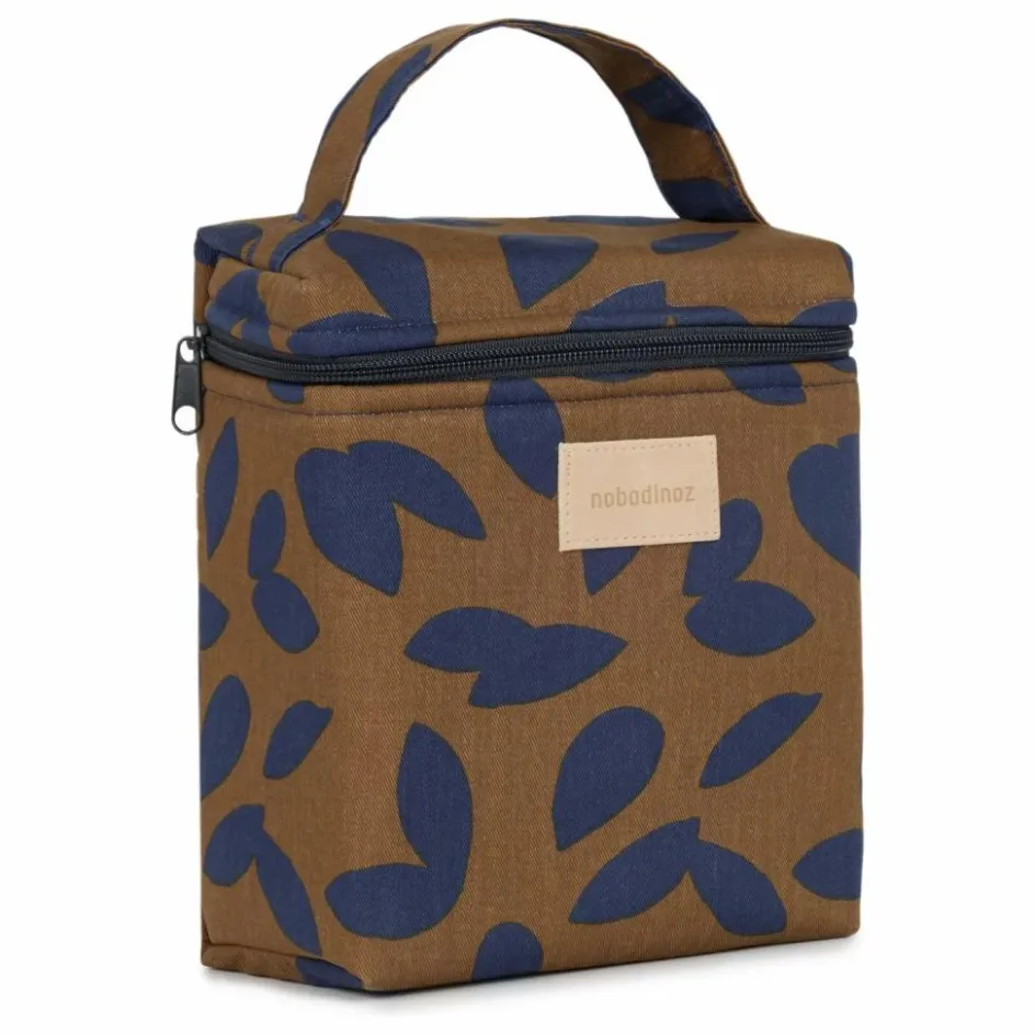 Enfant Nobodinoz Vaisselle Enfant*Lunch bag isotherme Hyde Park Blue Leaves |