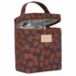 Enfant Nobodinoz Vaisselle Enfant*Lunch bag isotherme Hyde Park Maroon Poppies |