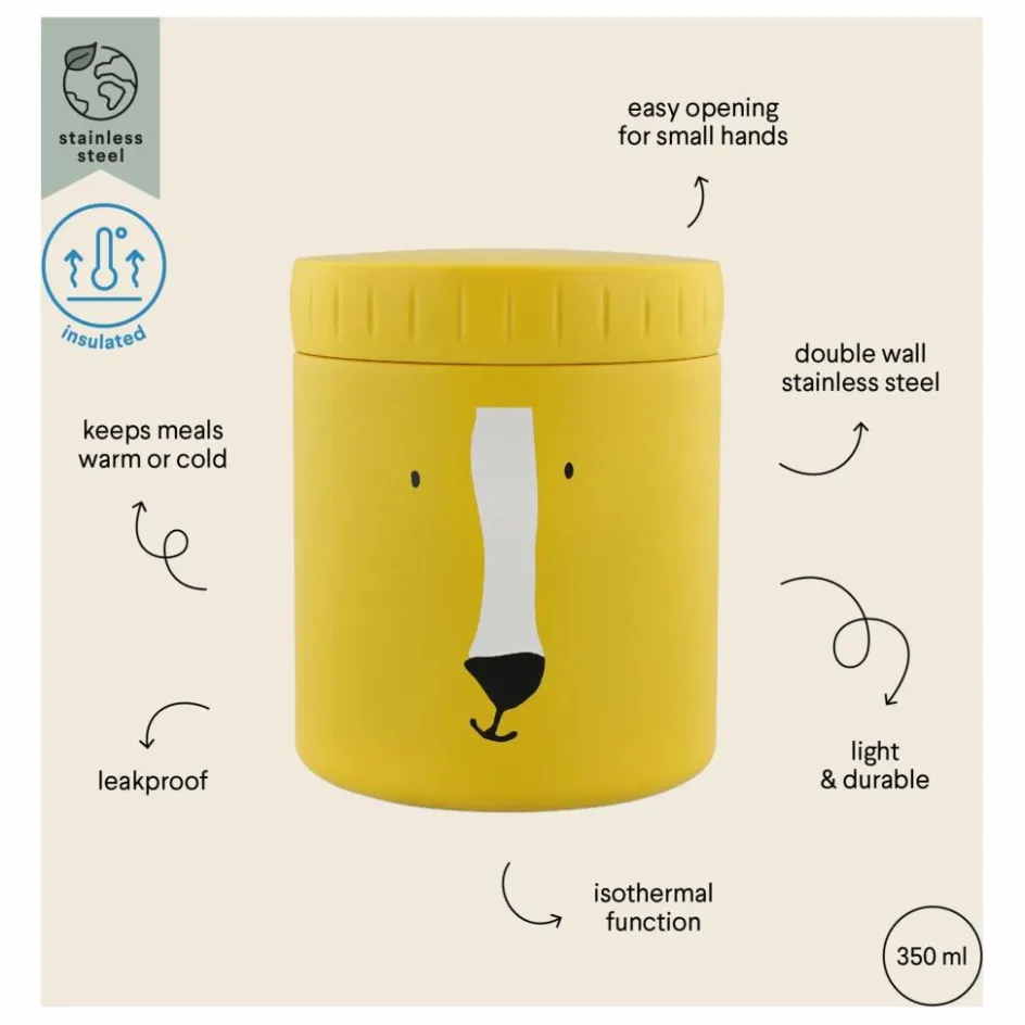 Trixie Lunch box isotherme 350 ml Mr Lion ||Enfant Vaisselle Enfant