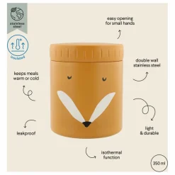 Best Lunch box isotherme 350 ml Mr Fox | Enfant Vaisselle Enfant