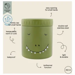 Discount Lunch box isotherme 350 ml Mr Dino | Enfant Vaisselle Enfant