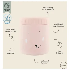 New Lunch box isotherme 350 ml Mrs Rabbit | Enfant Vaisselle Enfant