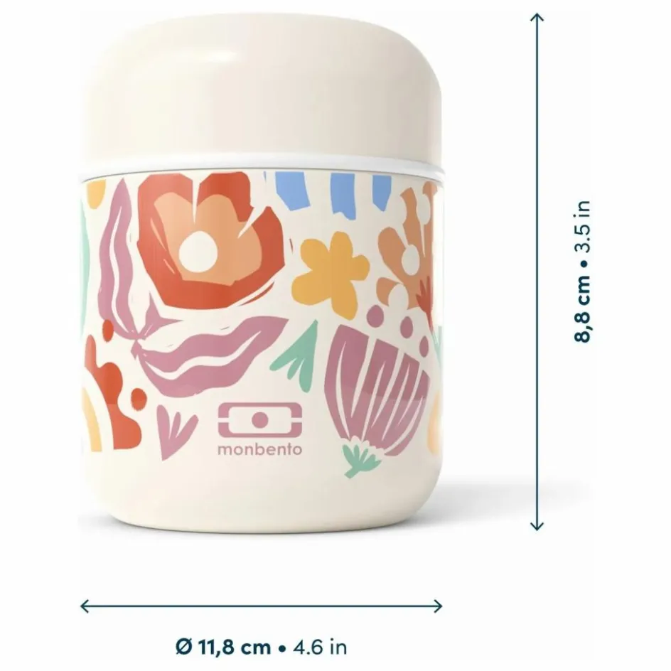 Enfant Monbento Vaisselle Enfant*Lunch box isotherme Capsule Papercut