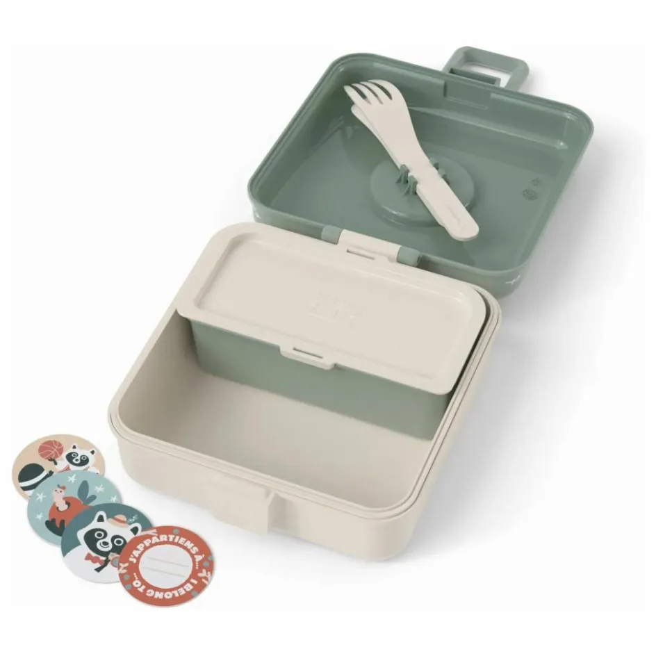 Outlet Monbento Lunch box Snacky Raton Laveur | Vert