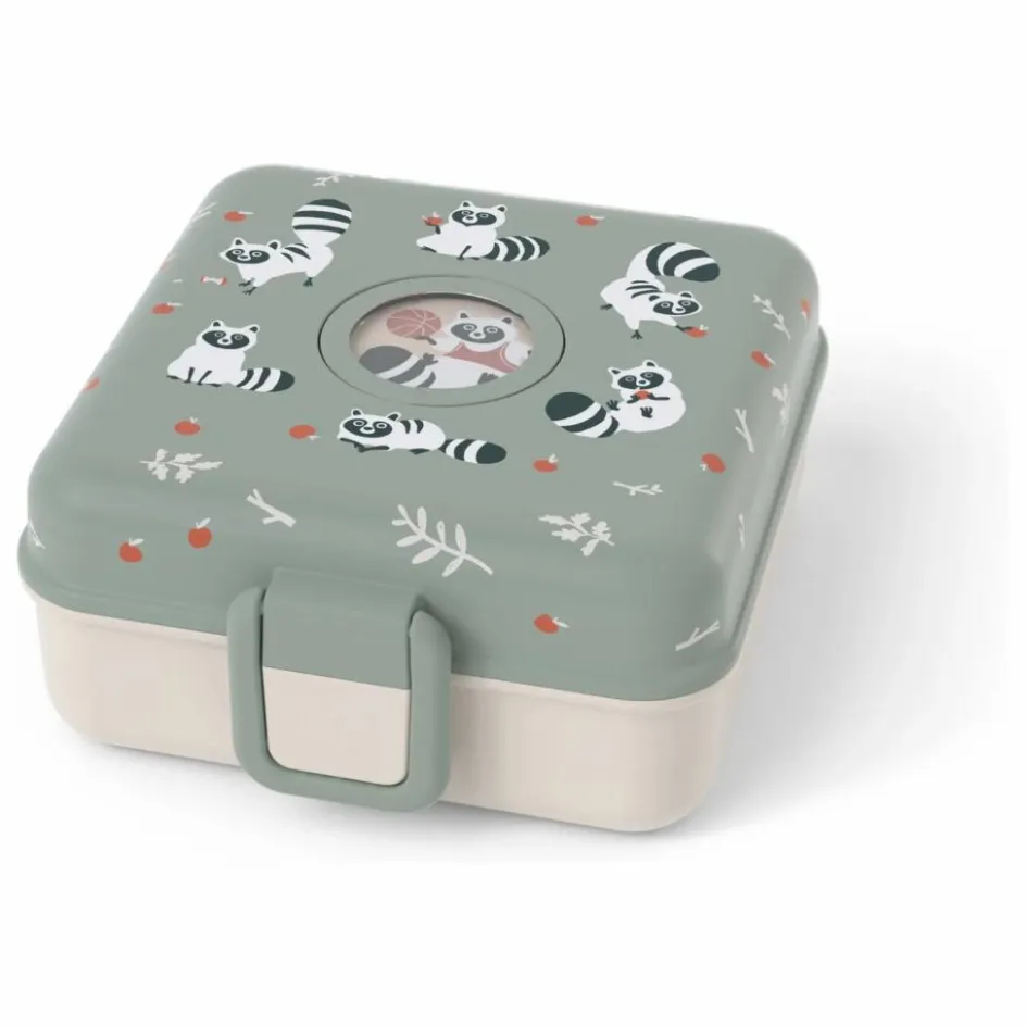 Outlet Monbento Lunch box Snacky Raton Laveur | Vert