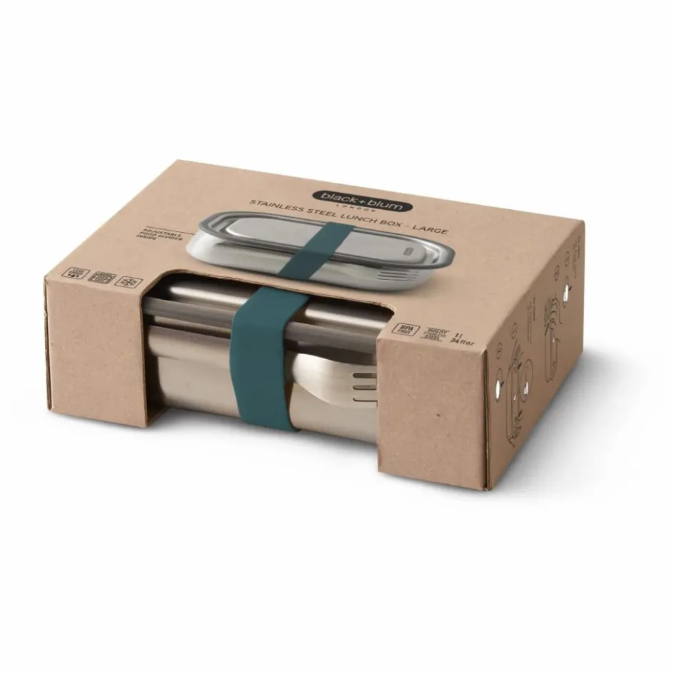 Black + Blum Lunch box Stainless ||Homme Art De La Table|Voyage, Outdoor