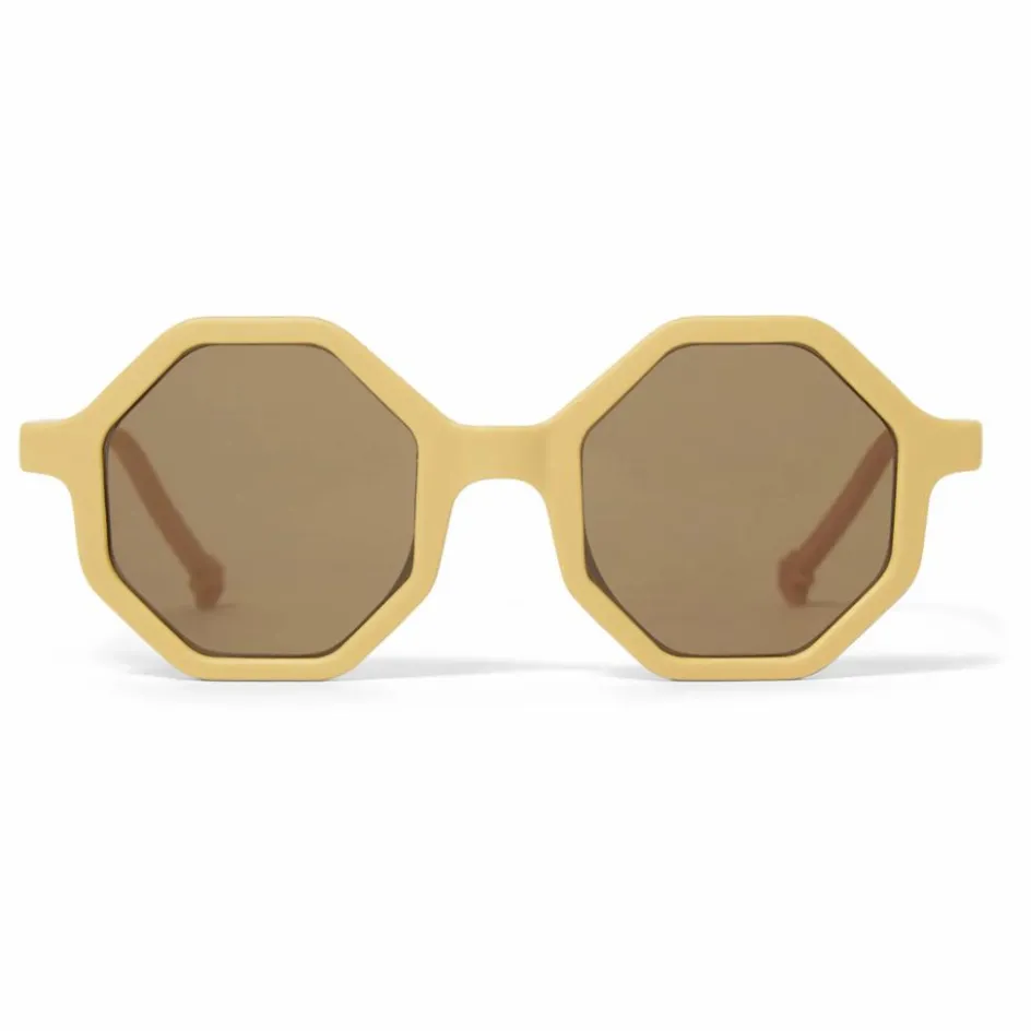 New YEYE Lunettes de Soleil | Jaune moutarde