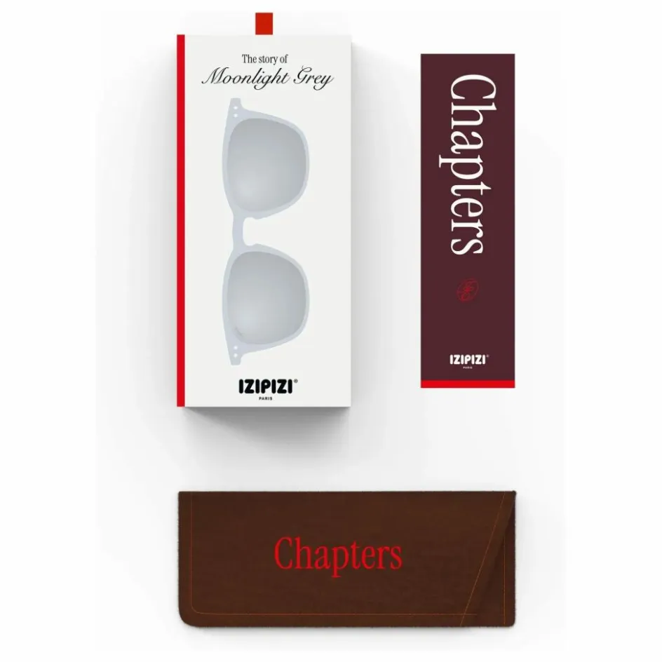 New IZIPIZI Lunettes de Soleil #E | Gris clair