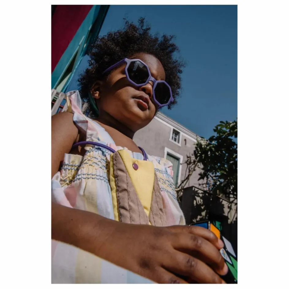 New Mini Kyomo Lunettes de Soleil et Pochette YEYE X | Violet