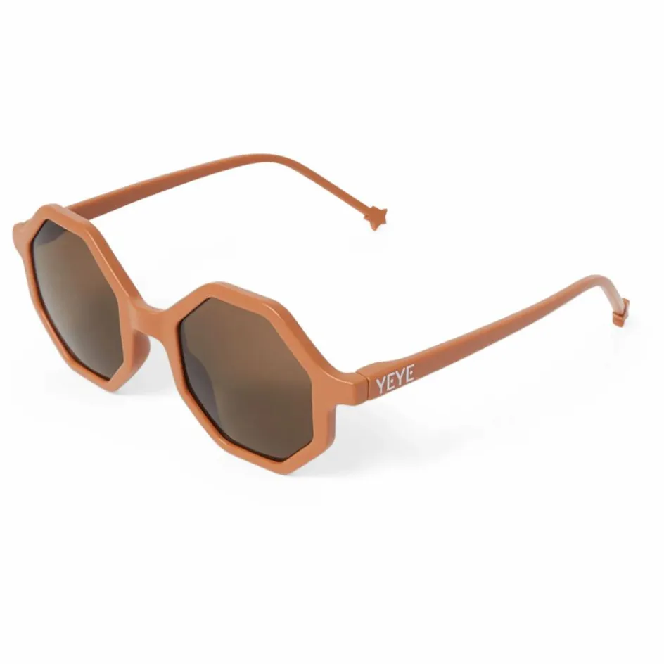 New YEYE Lunettes de Soleil Uni | Marron