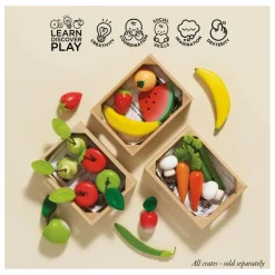 Le Toy Van Cuisines, Marchandes*Ma Récolte de Légumes
