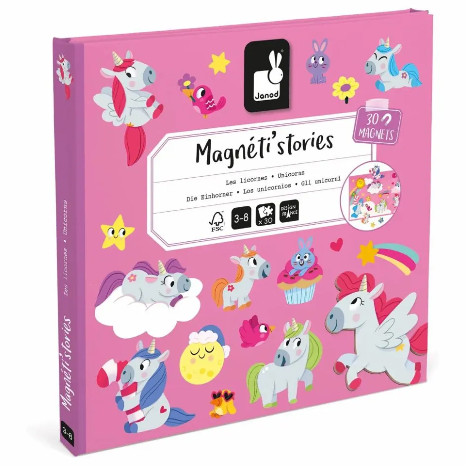 Janod Jeux Éducatifs*Magneti'stories - Les licornes