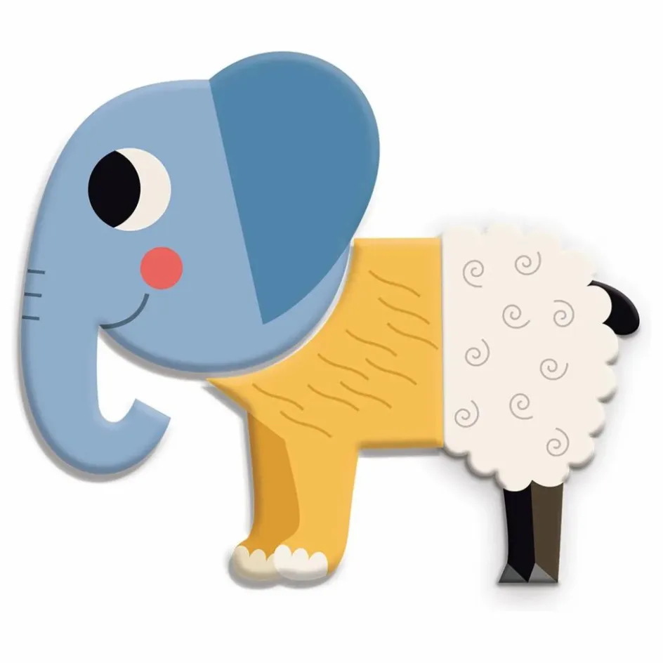 Clearance Vilac Magnets Animaux rigolos Multicolore