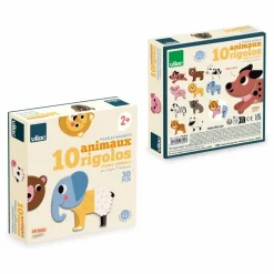 Clearance Vilac Magnets Animaux rigolos Multicolore