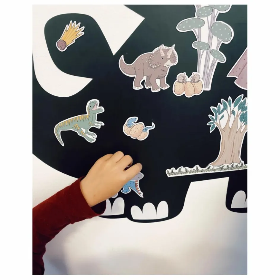 Discount Magnets Dinosaures - Set de 43 Jeux Éducatifs