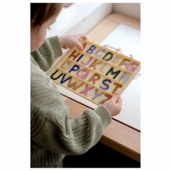 Hot Ma Cabane à rêves Magnets Petites Lettres Capitales Multicolore