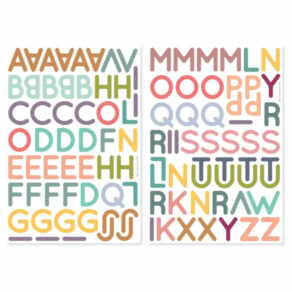 Outlet Magnets Petites Lettres Capitales Jeux Éducatifs