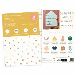 Outlet Magnets Petites Lettres Capitales Jeux Éducatifs