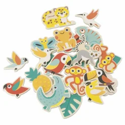 Janod Magnets Tropicaux - set de 24| Jeux Éducatifs