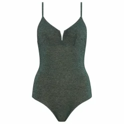 Discount Momoni Maillot 1 Pièce Coral Spring Métallisé | Vert