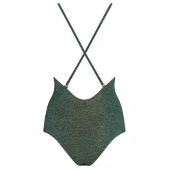 Discount Momoni Maillot 1 Pièce Coral Spring Métallisé | Vert
