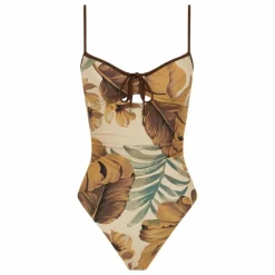 Online Peony Maillot 1 Pièce Solstice Fibres Recyclées | Ecru