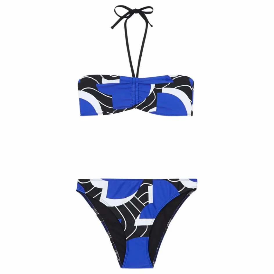 Sale Mapoésie Maillot 2 Pièces Divas Murmure | Bleu