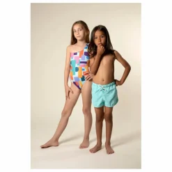 Sunchild Maillot de Bain 1 pièce Asymétrique Imprimé Ronnie ||Enfant Maillots De Bain|Maillots De Bain
