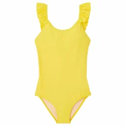 Best Lison Paris Maillot de Bain 1 Pièce Bora Bora Fibres Recyclées | Jaune citron