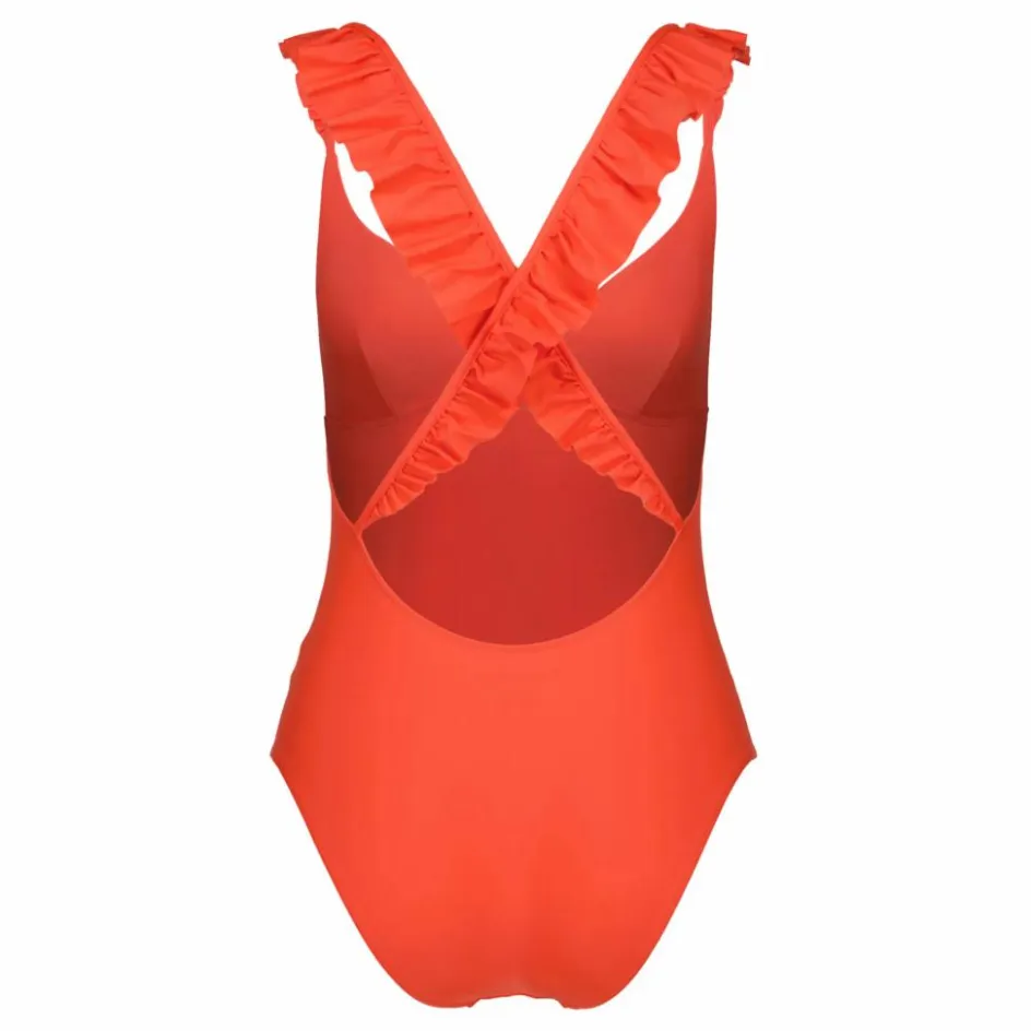 Hot Canopea Maillot de Bain 1 Pièce Polyamide Recyclé Allegra - Collection Femme | Orange
