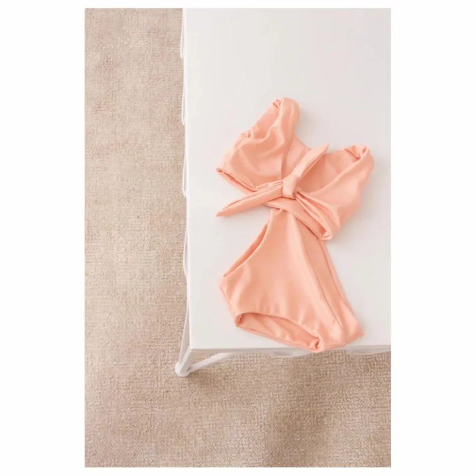 Ina Swim Maillot de Bain 2 pièces Matière Recyclée Arla | Abricot