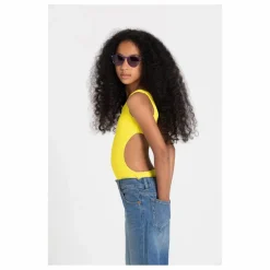Best Finger in the nose Maillot de Bain Asymétrique Sia | Jaune citron