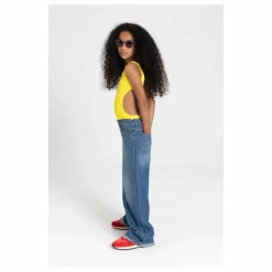 Best Finger in the nose Maillot de Bain Asymétrique Sia | Jaune citron