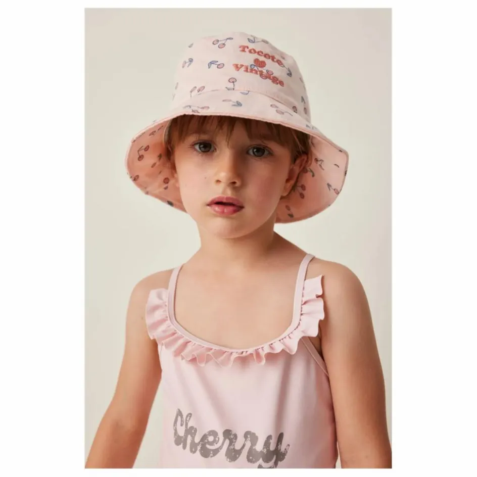 Best Tocoto Vintage Maillot de bain Cerises | Rose pâle