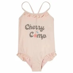Best Tocoto Vintage Maillot de bain Cerises | Rose pâle