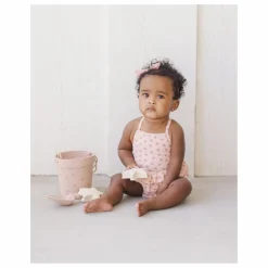 Best Quincy Mae Maillot de Bain Cœurs Volants | Rose