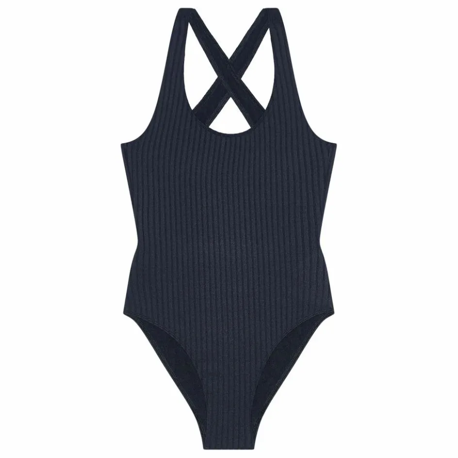 Finger in the nose Maillot de Bain Dos Nageur Olivia | Noir