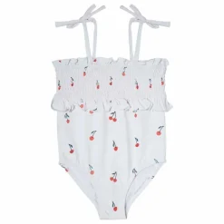 Outlet Maillot de bain Froncé Cerises | Enfant Maillots De Bain|Maillots De Bain