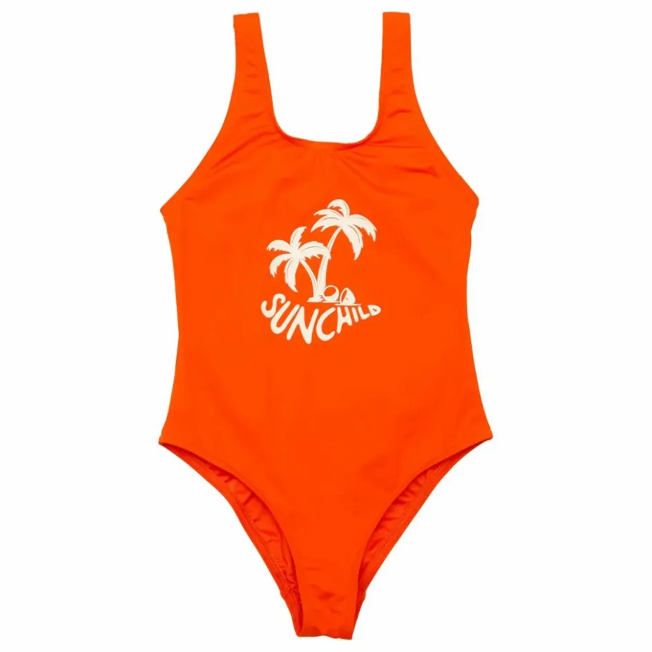 Outlet Sunchild Maillot de Bain lou Palmtree | Orange