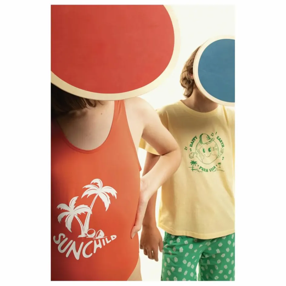 Outlet Sunchild Maillot de Bain lou Palmtree | Orange