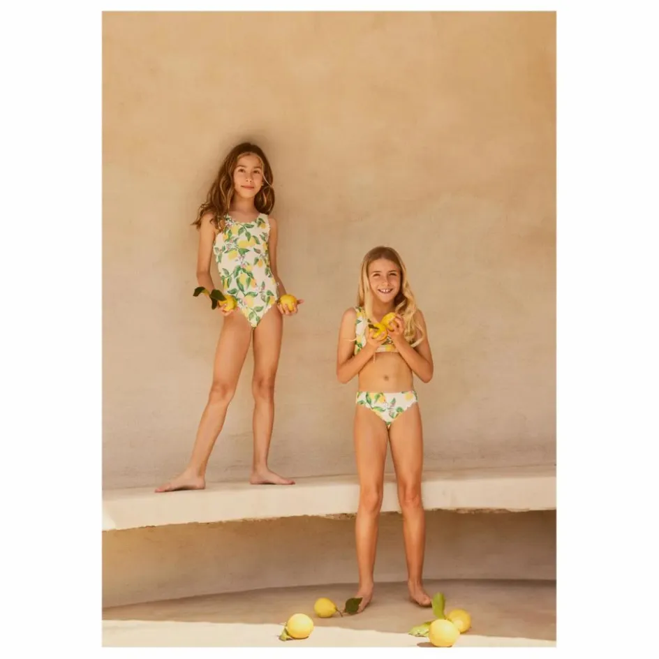 Molo Maillot de Bain Nolina Citrons Fibres Recyclées ||Enfant Maillots De Bain|Maillots De Bain