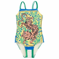 Maison Mangostan Maillot de Bain Tiger Fibres Recyclées | Vert
