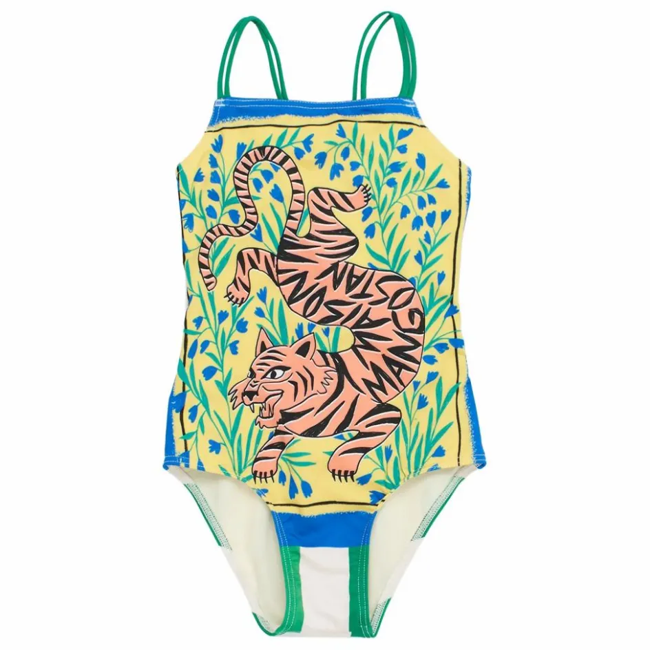Maison Mangostan Maillot de Bain Tiger Fibres Recyclées | Vert