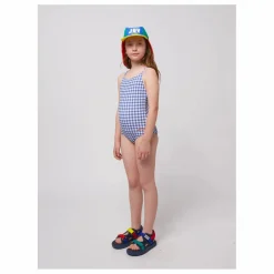Clearance Bobo Choses Maillot de Bain Vichy Fibres Recyclées | Bleu marine