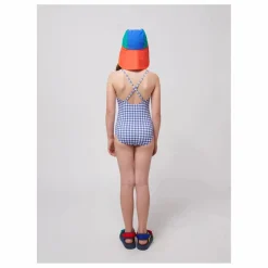 Clearance Bobo Choses Maillot de Bain Vichy Fibres Recyclées | Bleu marine