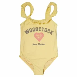 Online Tocoto Vintage Maillot de bain Woodstock | Jaune