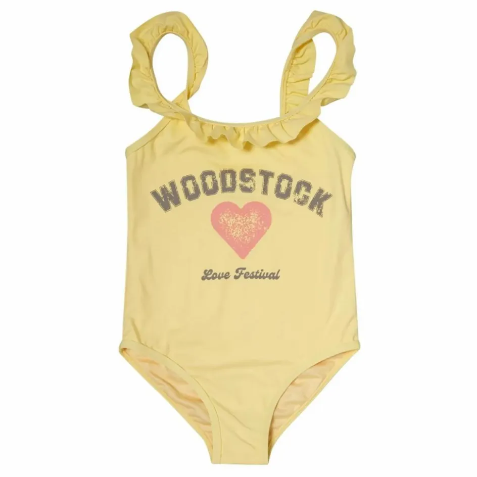 Online Tocoto Vintage Maillot de bain Woodstock | Jaune